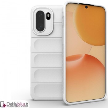 Magic Shield guminis dėklas - baltas (Oneplus 15R)